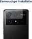 Rosso Xiaomi Poco X6 Pro Camera Lens Protector Transparant afbeelding 5
