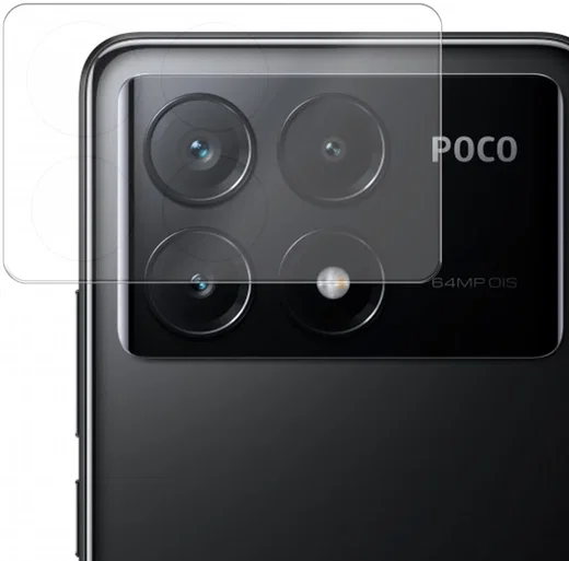 Rosso Xiaomi Poco X6 Pro Camera Lens Protector Transparant afbeelding 6