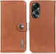 KHAZNEH Oppo A58 4G Hoesje Portemonnee Book Case Bruin afbeelding 2