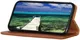 KHAZNEH Oppo A58 4G Hoesje Portemonnee Book Case Bruin afbeelding 3