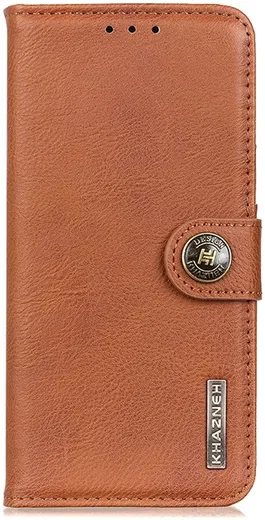 KHAZNEH Oppo A58 4G Hoesje Portemonnee Book Case Bruin afbeelding 8
