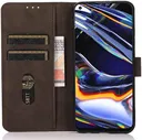 KHAZNEH Oppo A58 4G Hoesje Retro Wallet Book Case Bruin