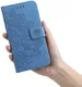 Oppo A58 4G Hoesje Bloemen Book Case met Pasjeshouder Blauw afbeelding 15