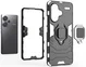 Xiaomi Redmi Note 13 Pro Plus Hoesje Magnetische Kickstand Ring Zwart afbeelding 3