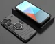 Xiaomi Redmi Note 13 Pro Plus Hoesje Magnetische Kickstand Ring Zwart afbeelding 4