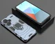 Xiaomi Redmi Note 13 Pro Plus Hoesje Magnetische Kickstand Ring Blauw afbeelding 4