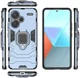 Xiaomi Redmi Note 13 Pro Plus Hoesje Magnetische Kickstand Ring Blauw afbeelding 5