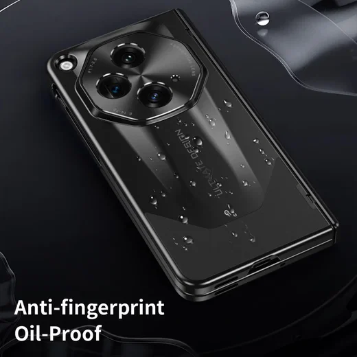 OnePlus Open Hoesje Hinge Protection Cover Zwart afbeelding 6