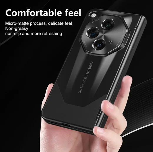 OnePlus Open Hoesje Hinge Protection Cover Zwart afbeelding 7