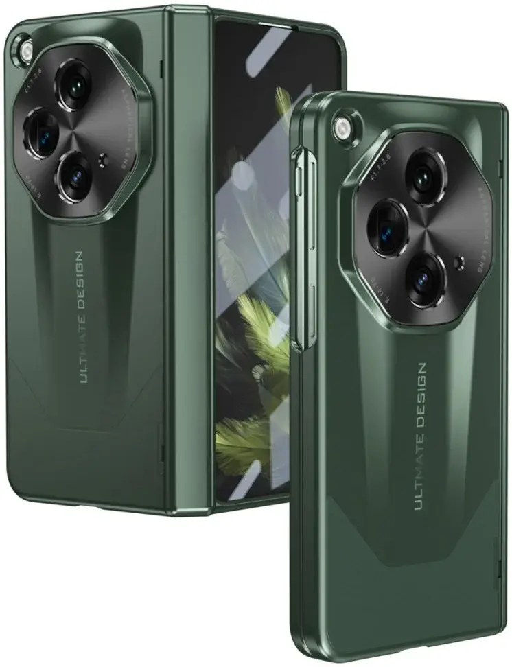 OnePlus Open Hoesje Hinge Protection Cover Groen afbeelding 1