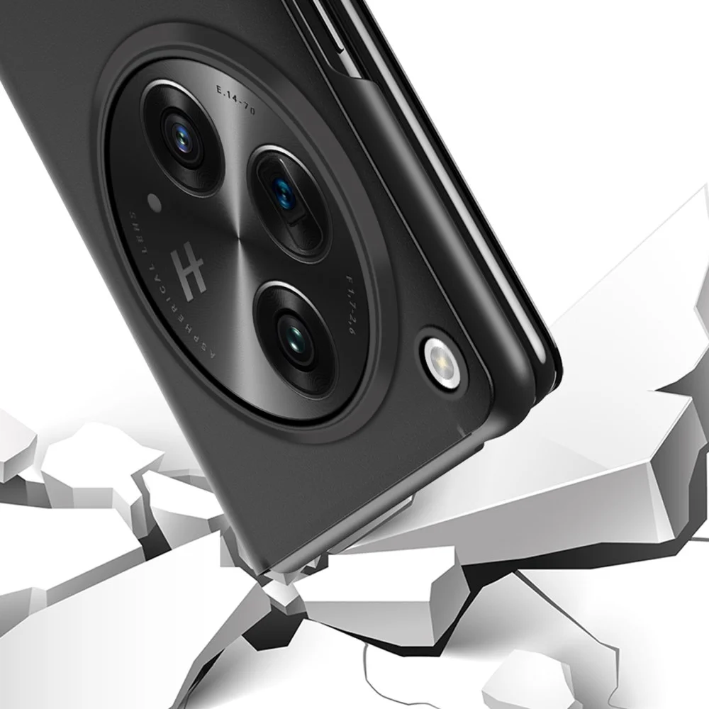 OnePlus Open / Oppo Find N3 Hoesje met Standaard Kunstleer Zwart afbeelding 5
