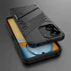 Xiaomi Redmi 13C / Poco C65 Hoesje Shockproof Kickstand Zwart afbeelding 7