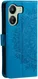 Xiaomi Redmi 13C / Poco C65 Hoesje Mandala Book Case Pasjeshouder Blauw afbeelding 5