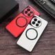 OnePlus 12 Hoesje MagSafe Kunstleer Back Cover Zwart afbeelding 6