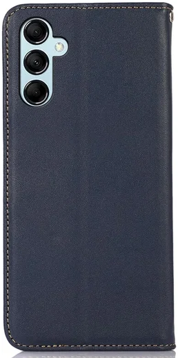 KHAZNEH Samsung Galaxy A35 Hoesje RFID Book Case Leer Blauw afbeelding 8