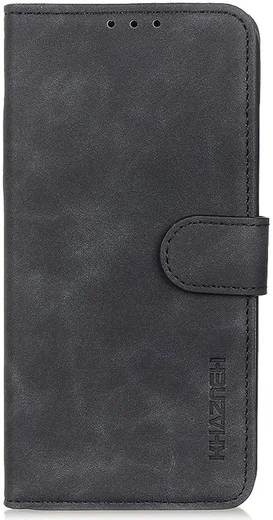KHAZNEH Samsung Galaxy A35 Hoesje Retro Wallet Book Case Zwart afbeelding 7