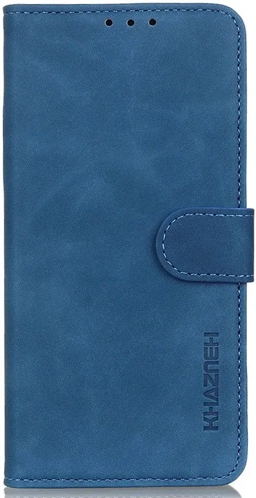 KHAZNEH Samsung Galaxy A35 Hoesje Retro Wallet Book Case Blauw afbeelding 7