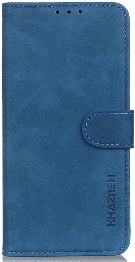 KHAZNEH Samsung Galaxy A35 Hoesje Retro Wallet Book Case Blauw afbeelding 7