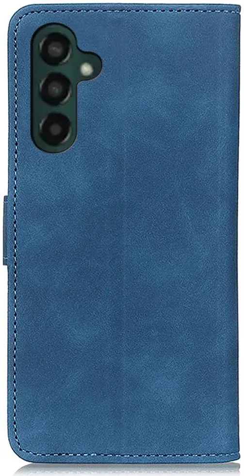 KHAZNEH Samsung Galaxy A35 Hoesje Retro Wallet Book Case Blauw afbeelding 8