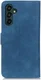 KHAZNEH Samsung Galaxy A35 Hoesje Retro Wallet Book Case Blauw afbeelding 8