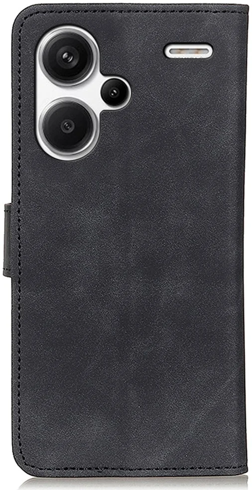 KHAZNEH Xiaomi Redmi Note 13 Pro Plus Hoesje Wallet Book Case Zwart afbeelding 8