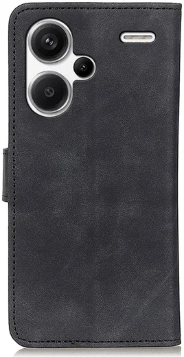 KHAZNEH Xiaomi Redmi Note 13 Pro Plus Hoesje Wallet Book Case Zwart afbeelding 8