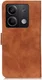 KHAZNEH Xiaomi Redmi Note 13 5G Hoesje Retro Wallet Book Case Bruin afbeelding 8