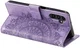 Samsung Galaxy A55 Hoesje Mandala Book Case met Pasjeshouder Paars afbeelding 4