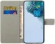 Samsung Galaxy A55 Hoesje Portemonnee Book Case Vlinder Print afbeelding 2