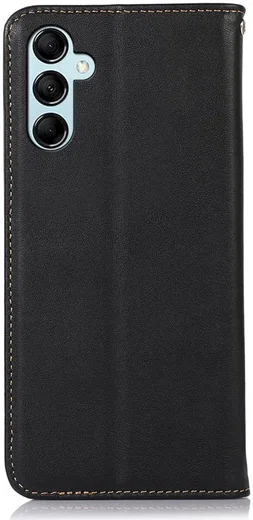 KHAZNEH Samsung Galaxy A55 Hoesje RFID Book Case Leer Zwart afbeelding 7
