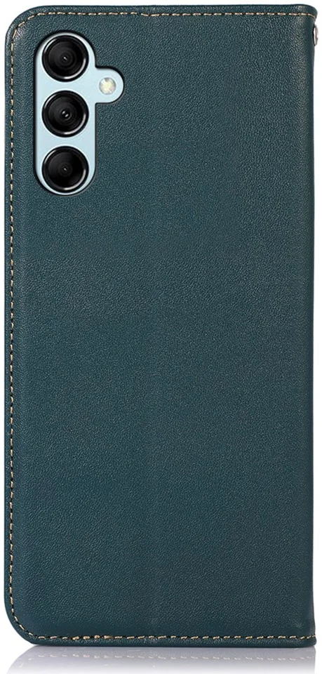 KHAZNEH Samsung Galaxy A55 Hoesje RFID Book Case Leer Groen afbeelding 7
