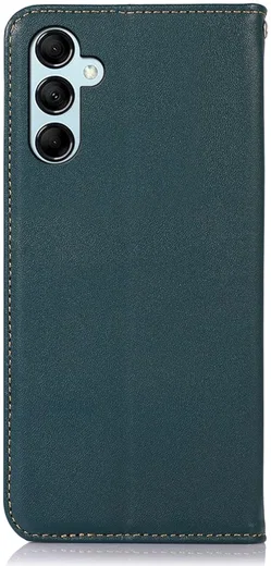 KHAZNEH Samsung Galaxy A55 Hoesje RFID Book Case Leer Groen afbeelding 7
