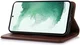 KHAZNEH Samsung Galaxy A55 Hoesje RFID Book Case Leer Bruin afbeelding 3
