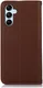 KHAZNEH Samsung Galaxy A55 Hoesje RFID Book Case Leer Bruin afbeelding 7