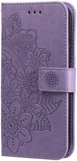 Xiaomi Redmi Note 13 Pro 5G / Poco X6 Hoesje Pasjeshouder Case Paars afbeelding 10