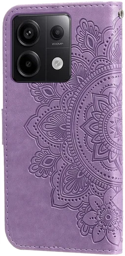 Xiaomi Redmi Note 13 Pro 5G / Poco X6 Hoesje Pasjeshouder Case Paars afbeelding 11
