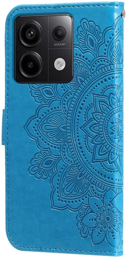 Xiaomi Redmi Note 13 Pro 5G / Poco X6 Hoesje Pasjeshouder Case Blauw afbeelding 12