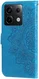 Xiaomi Redmi Note 13 Pro 5G / Poco X6 Hoesje Pasjeshouder Case Blauw afbeelding 12