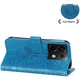 Xiaomi Redmi Note 13 Pro 5G / Poco X6 Hoesje Pasjeshouder Case Blauw afbeelding 4