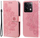 Xiaomi Redmi Note 13 Pro 5G / Poco X6 Hoesje Pasjeshouder Case Roze