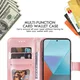 Xiaomi Redmi Note 13 Pro 5G / Poco X6 Hoesje Pasjeshouder Case Roze afbeelding 3