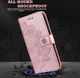Xiaomi Redmi Note 13 Pro 5G / Poco X6 Hoesje Pasjeshouder Case Roze afbeelding 5