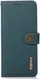 KHAZNEH OnePlus 12 Hoesje RFID Book Case Leer Groen afbeelding 7