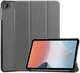 Oppo Pad Air Hoes Tri-Fold Book Case met Standaard Grijs afbeelding 1