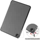 Oppo Pad Air Hoes Tri-Fold Book Case met Standaard Grijs afbeelding 4