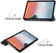 Oppo Pad Air Hoes Tri-Fold Book Case met Standaard Grijs afbeelding 5