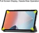 Oppo Pad Air Hoes Tri-Fold Book Case met Standaard Grijs afbeelding 6