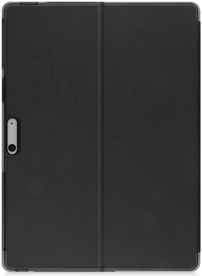 Microsoft Surface Pro 9 Hoes Tri-Fold Book Case met Standaard Zwart afbeelding 2