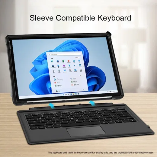 Microsoft Surface Pro 9 Laptop Hoes Shockproof Cover Zwart afbeelding 4