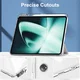 OnePlus Pad Hoes Book Case Sleep/Wake met Pen Houder Clear Zilver afbeelding 5
